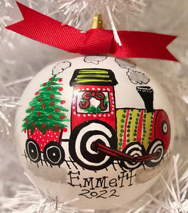 Shatterproof Plastic Ornament Custom Design