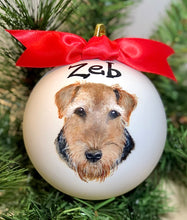 Pet Portrait Ornament