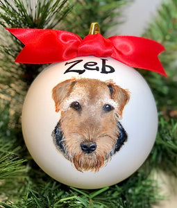 Pet Portrait Ornament
