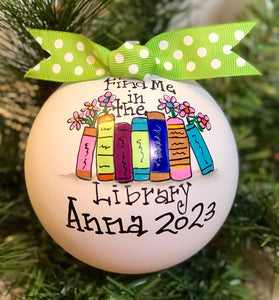 Shatterproof Plastic Ornament Custom Design