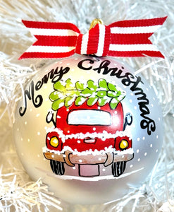 Shatterproof Plastic Ornament Custom Design