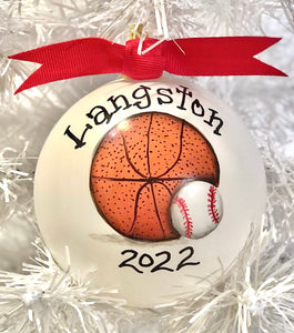 Shatterproof Plastic Ornament Custom Design