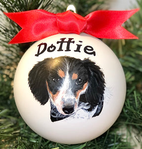 Pet Portrait Ornament