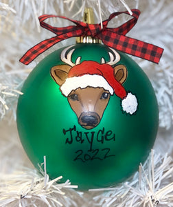 Shatterproof Plastic Ornament Custom Design