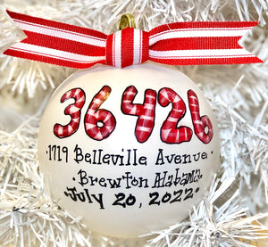 Shatterproof Plastic Ornament Custom Design