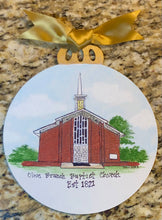 Home or Church Portrait Ornament