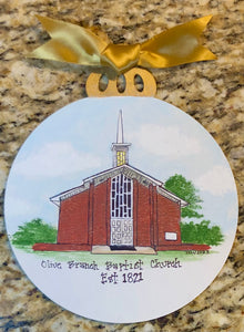 Home or Church Portrait Ornament