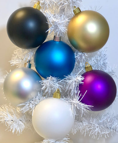 Shatterproof Plastic Ornament Custom Design