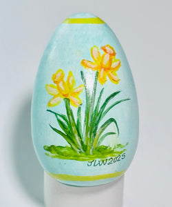 Wooden Easter Egg