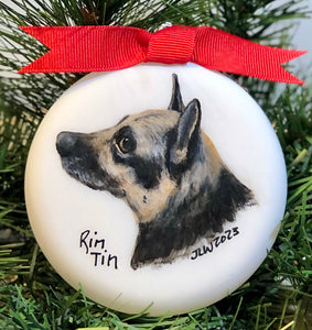 Pet Portrait Ornament