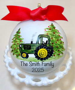 Tractor Ornament