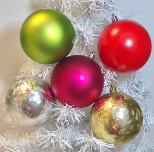 Shatterproof Plastic Ornament Custom Design