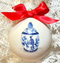 Blue & White Ornaments