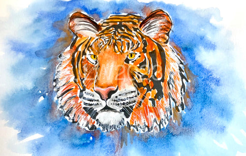 Collegiate Watercolor Painting