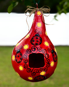 Hand Painted Gourd