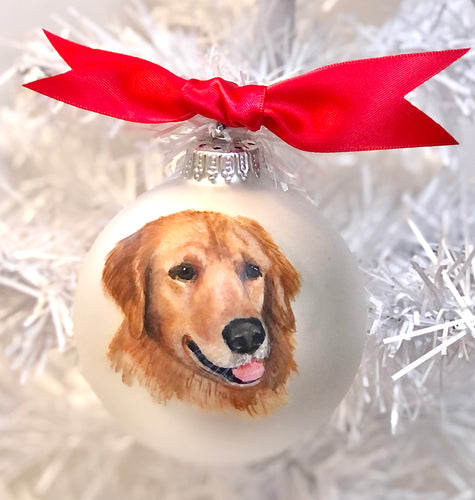 Pet Portrait Ornament
