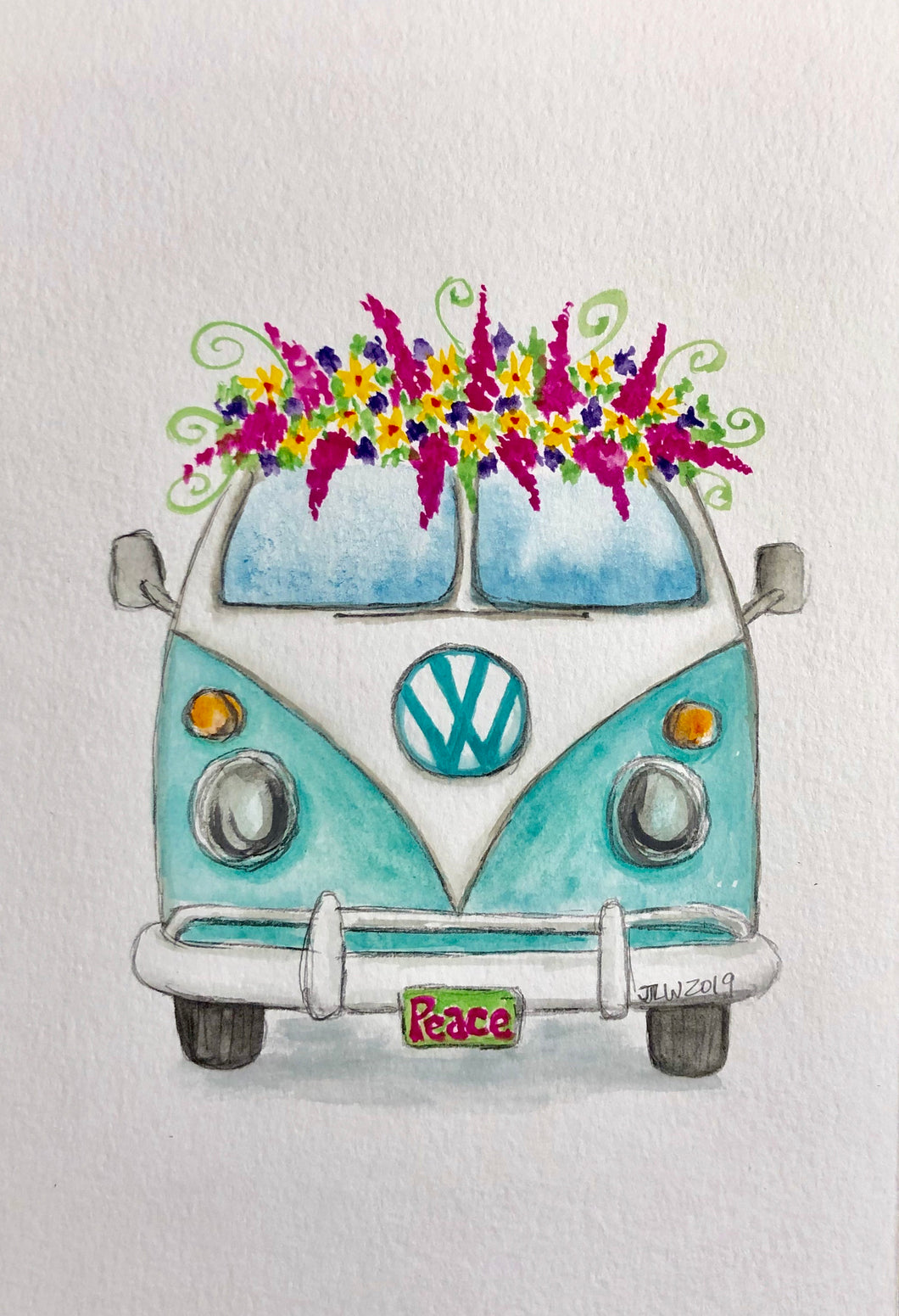 VW Van Watercolor