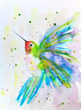 Hummingbird Watercolor