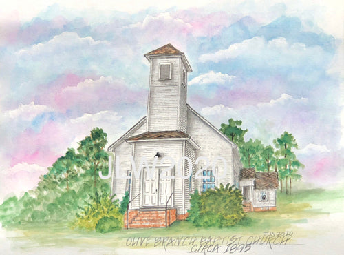 Olive Branch Baptist Church print