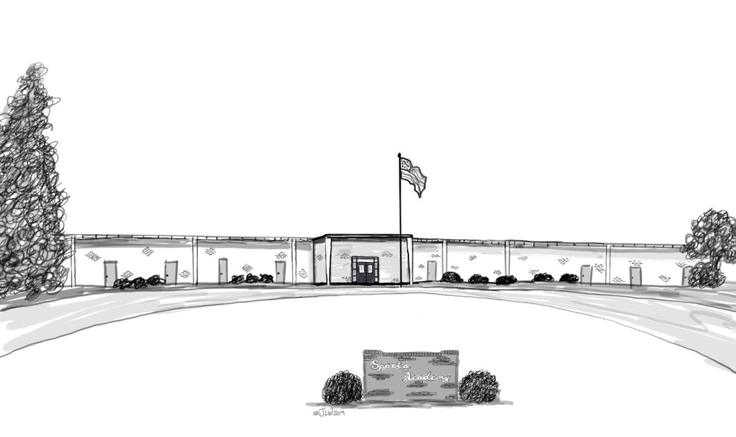Sparta Academy Drawing