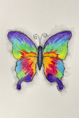 Butterfly Watercolor Painting