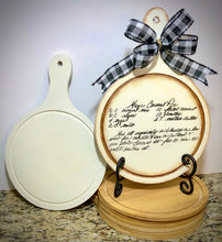 Recipe Cutting Board