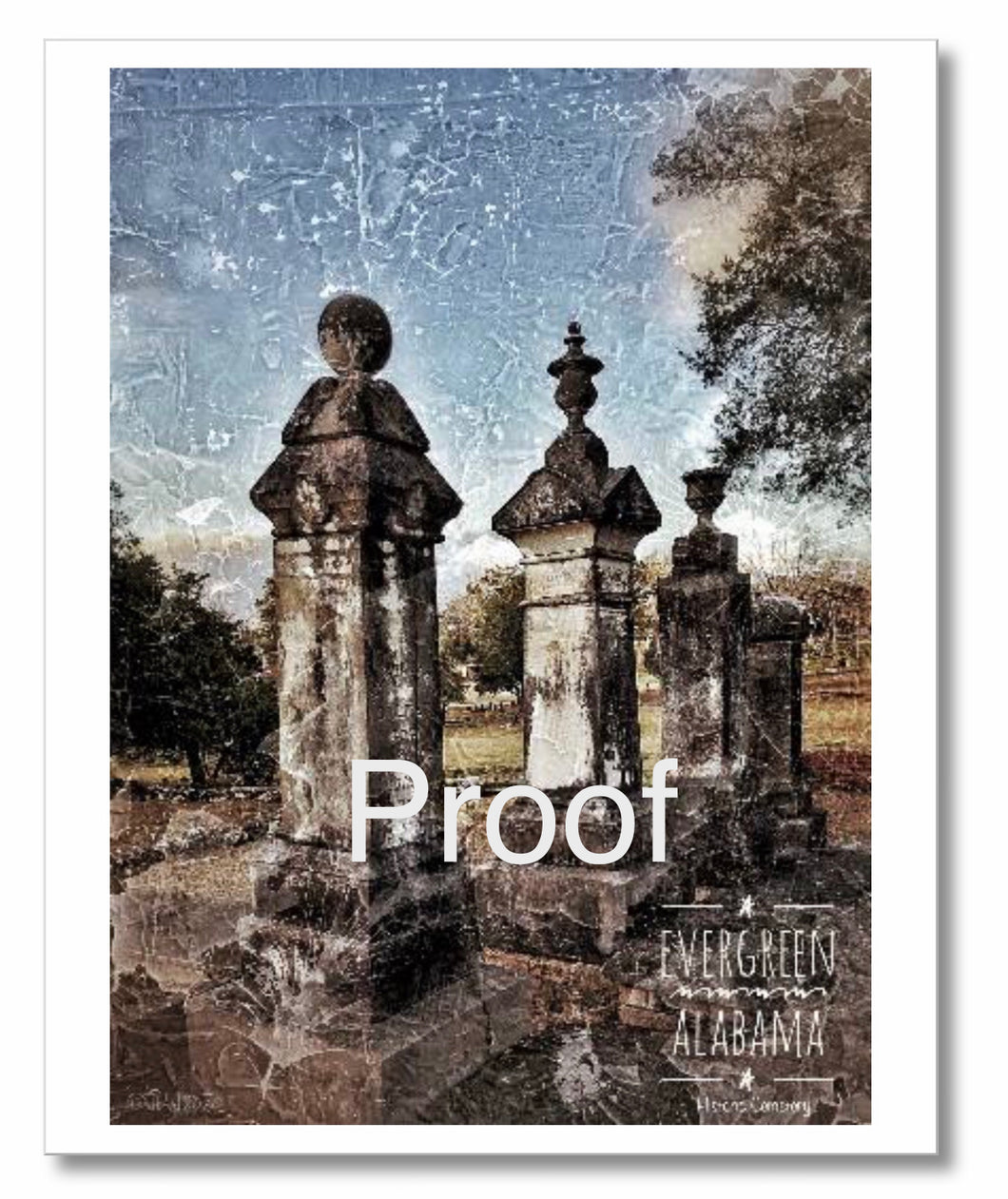 Evergreen Landmark Graphic 5 Print Set