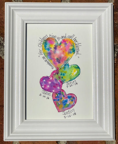 Mother’s Heart Watercolor