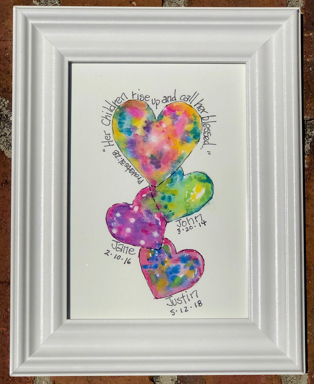 Mother’s Heart Watercolor