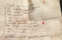 Recipe Cutting Board