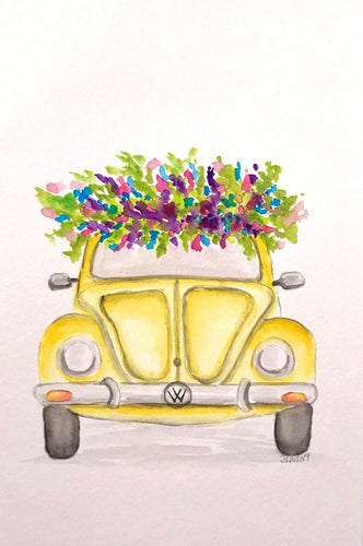 Yellow VW